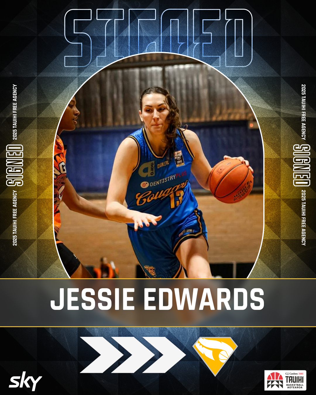 Jessie Edwards signing graphic
